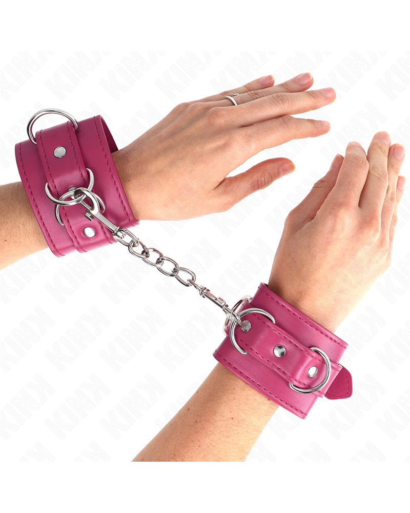 KINK - RESISTENZA DA POLSO CON 3 ANELLI A D REGOLABILE ROSA 17.5-25 CM X 6 CM