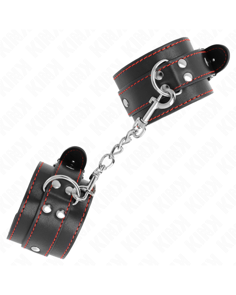 KINK - RESISTENZA DA POLSO NERA CON FODERA ROSSA REGOLABILE 20-28 CM X 5,5 CM