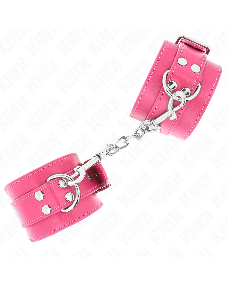 KINK - TENUTA DA POLSO ROSA LAMPONE CON FODERA ROSA LAMPONE REGOLABILE 20-28 CM X 5,5 CM