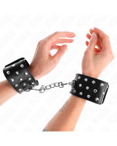 KINK - RESISTENZA DA POLSO PUNK REGOLABILE 19-24 CM X 5,5 CM