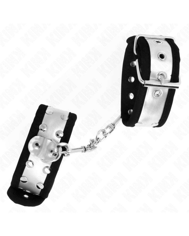 KINK - RESISTENZA DA POLSO SOTTILE NERO / ARGENTO 30 X 4 CM