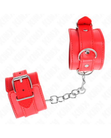KINK - RESISTENZA DA POLSO SEMPLICE ROSSO REGOLABILE 20-23 CM X 5,5 CM