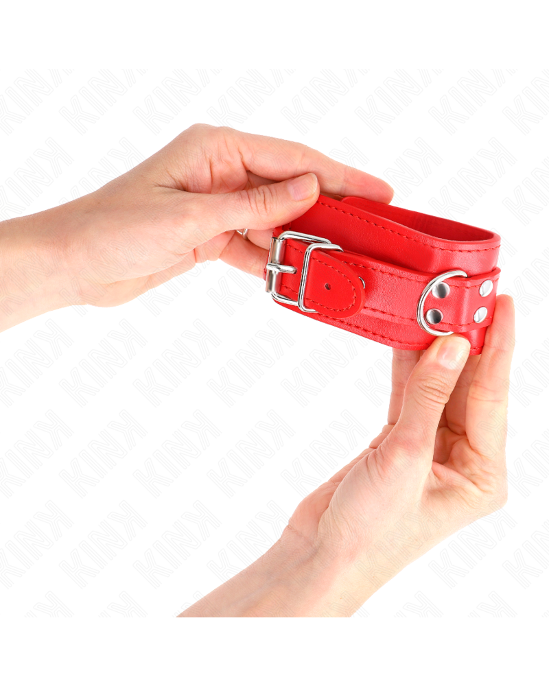 KINK - RESISTENZA DA POLSO SEMPLICE ROSSO REGOLABILE 20-23 CM X 5,5 CM