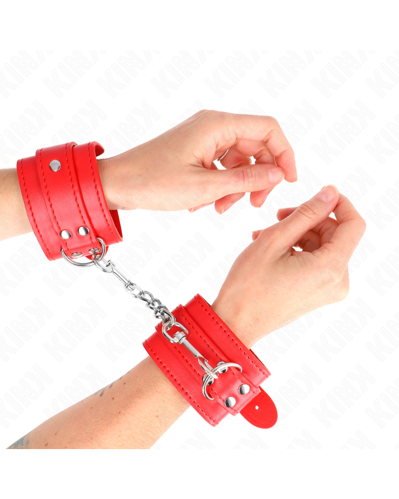 KINK - RESISTENZA DA POLSO SEMPLICE ROSSO REGOLABILE 20-23 CM X 5,5 CM
