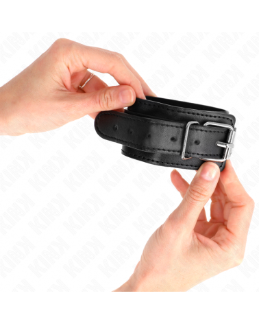 KINK - RESISTENZA DA POLSO SOTTILE NERA REGOLABILE 21-33 CM