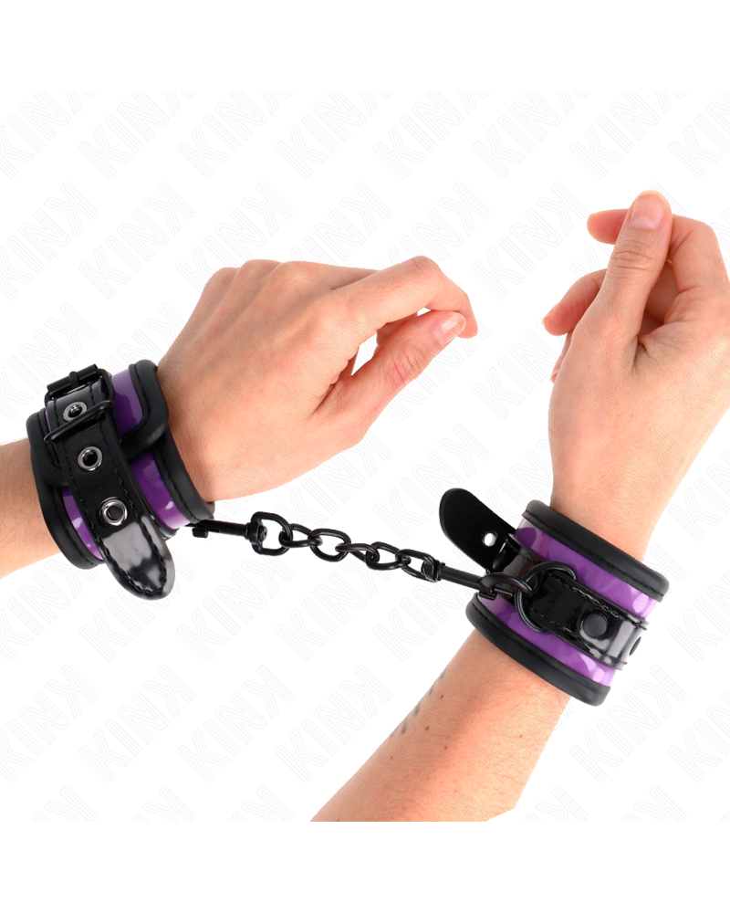 KINK - RESISTENZA DA POLSO IN NEOPRENE VIOLA CHIARO REGOLABILE 21-28 CM X 5 CM