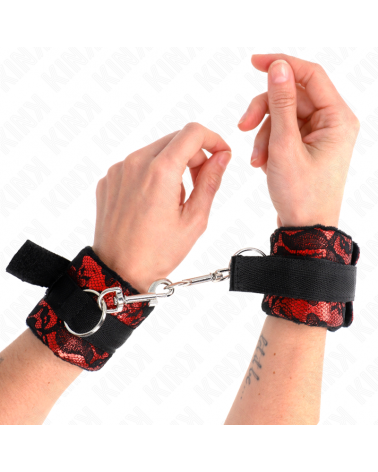 KINK - POLSO SCANDALO ROSSO-NERO