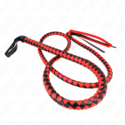 KINK - FRUSTA SERPENTE LUNGA ROSSA 210 CM 2