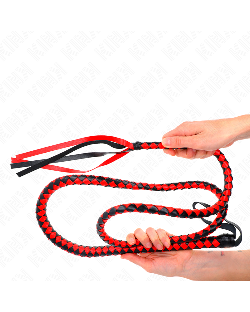 KINK - FRUSTA SERPENTE LUNGA ROSSA 210 CM