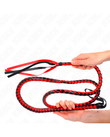 KINK - FRUSTA SERPENTE LUNGA ROSSA 210 CM