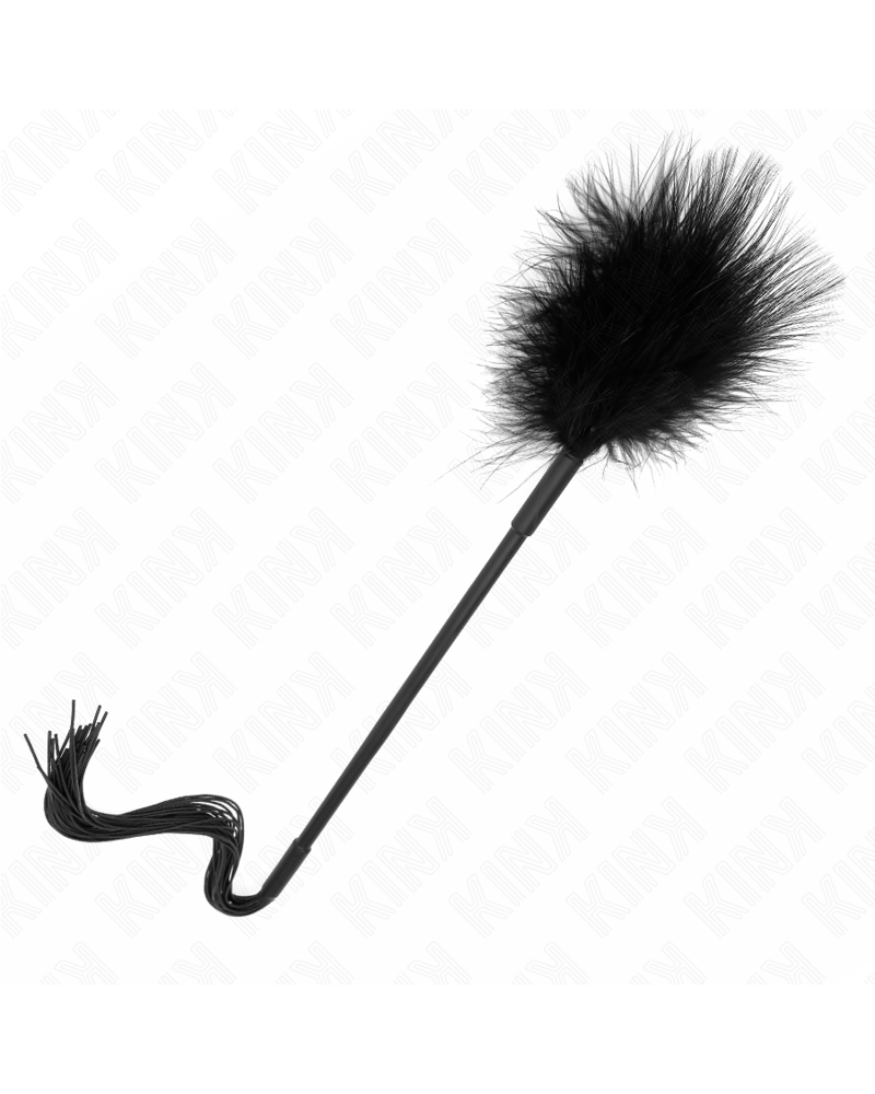 KINK - FRUSTA IN SILICONE CON PIUME PER SOLLETICO 47 CM