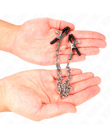 KINK - MORSETTI PER CAPEZZOLI A CATENA SPESSA 30 CM