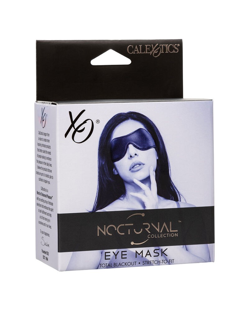 CALEXOTICS - NOCTURNAL MASCHERA IN PVC PELLE NERA