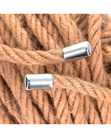 KINK - CORDA DI CANAPA CON TESTA IN METALLO 10 METRI