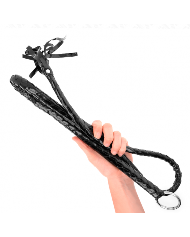KINK - FRUSTA LUNGA IN PVC LUCIDO 138 CM