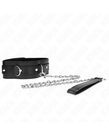 KINK - COLLARE CON CINTURA 65 CM CON CINTURINO NERO 54 X 4,5 CM