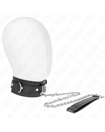 KINK - COLLARE CON CINTURA 65 CM CON CINTURINO NERO 54 X 4,5 CM 2