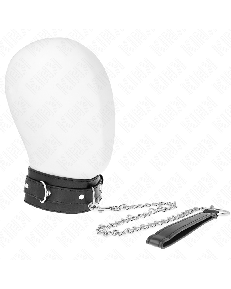 KINK - COLLARE CON CINTURA 65 CM CON CINTURINO NERO 54 X 4,5 CM
