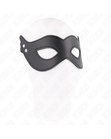 KINK - MASCHERA IN SIMILPELLE CON RIVETTI MODELLO 1 26 x 8 CM