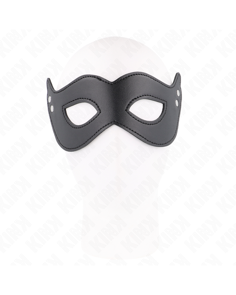 KINK - MASCHERA IN SIMILPELLE CON RIVETTI MODELLO 1 26 x 8 CM