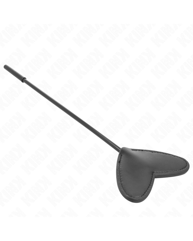 KINK - PALETTE NERA A FORMA DI CUORE 33 X 10 CM