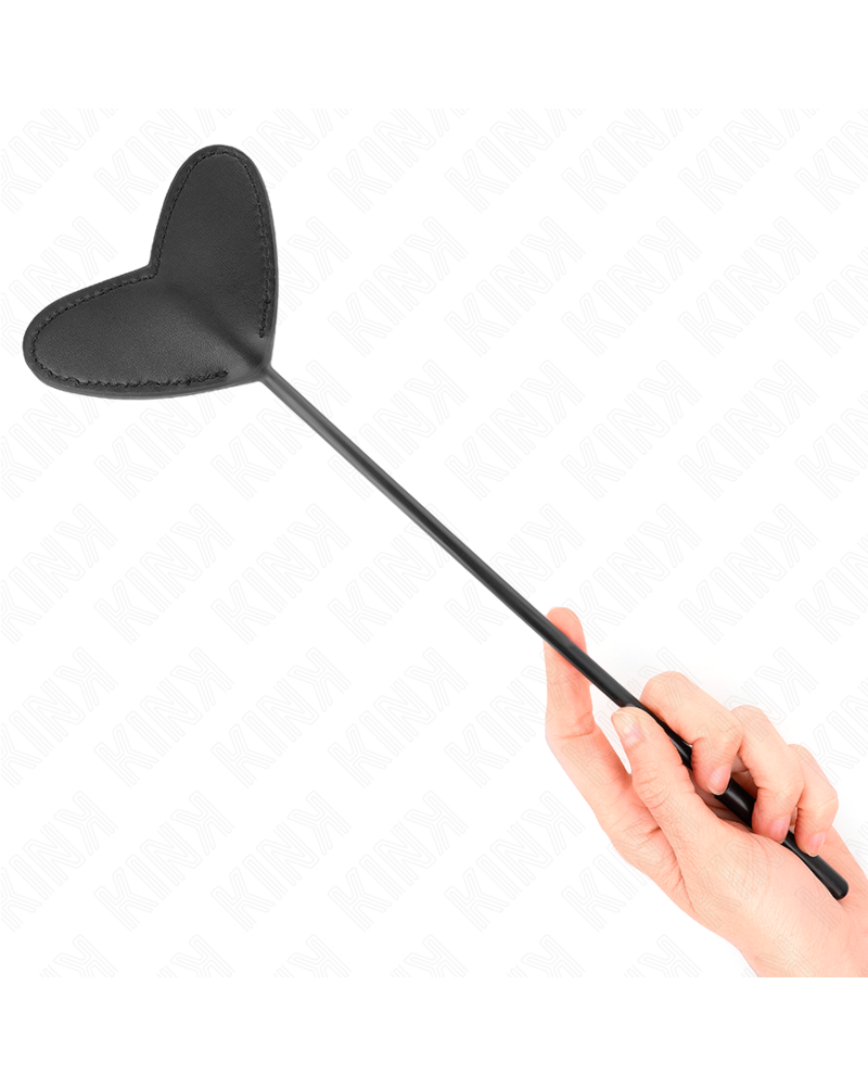 KINK - PALETTE NERA A FORMA DI CUORE 33 X 10 CM