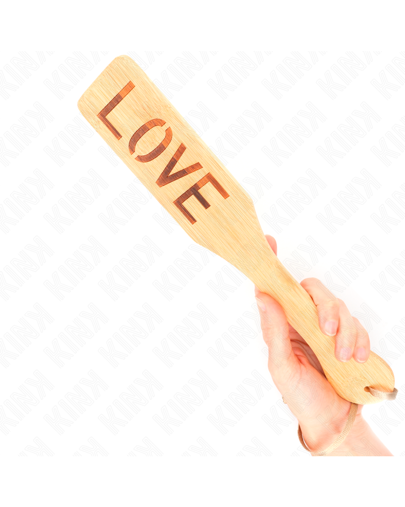 KINK - PALETTE IN BAMBÙ PAROLA AMORE 32 X 5,5 CM