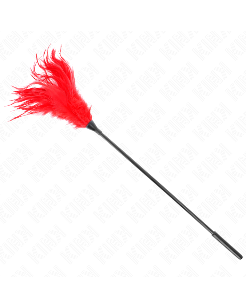 KINK - PIUME MULTIPLE ROSSE TICKLE 45 CM