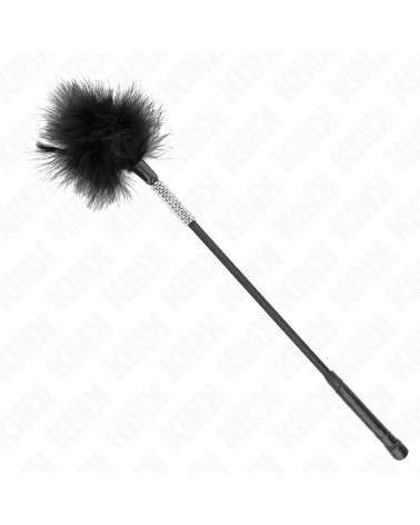KINK - PIUME TICKLE CON MANICO STRASS 50 CM