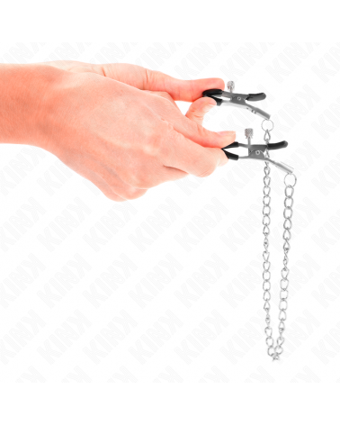 KINK - MORSETTI PER CAPEZZOLI A CATENA SOTTILE 30 CM