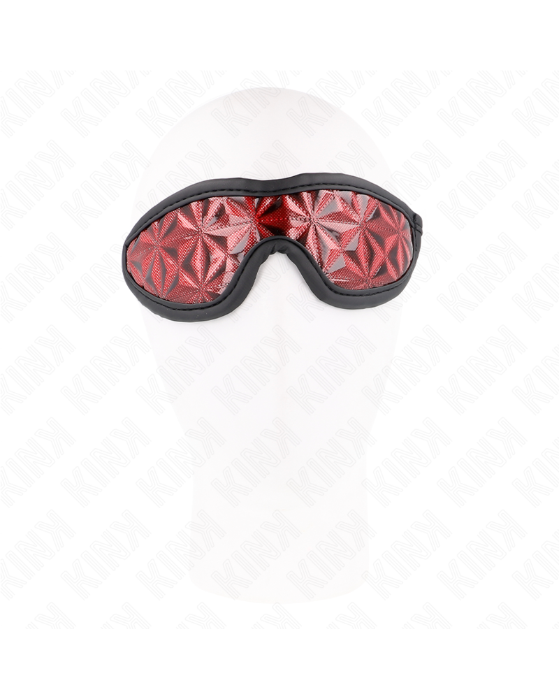 KINK - FASCIA CON MOTIVO A DIAMANTI ROSSI 20,5 x 6 CM