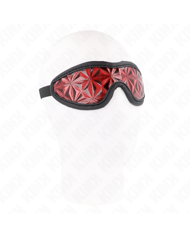 KINK - FASCIA CON MOTIVO A DIAMANTI ROSSI 20,5 x 6 CM