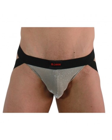 BURN - 001 JOCK BEIGE LUCIDO / NERO S