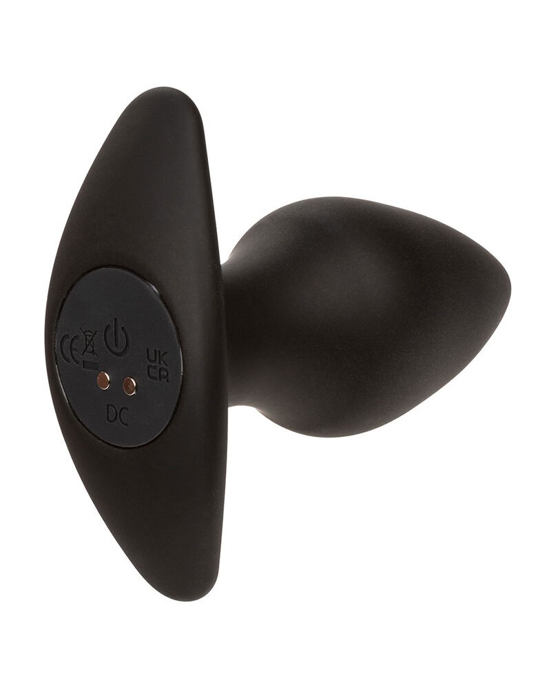 CALEXOTICS - ROCK BOTTOM PERFECT ANAL PLUG 10 VIBRAZIONI SILICONE NERO