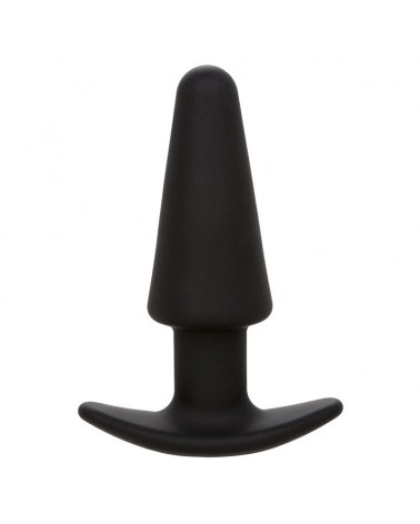 CALEXOTICS - ROCK BOTTOM TAPPO ANALE CONICO 10 VIBRAZIONI SILICONE NERO