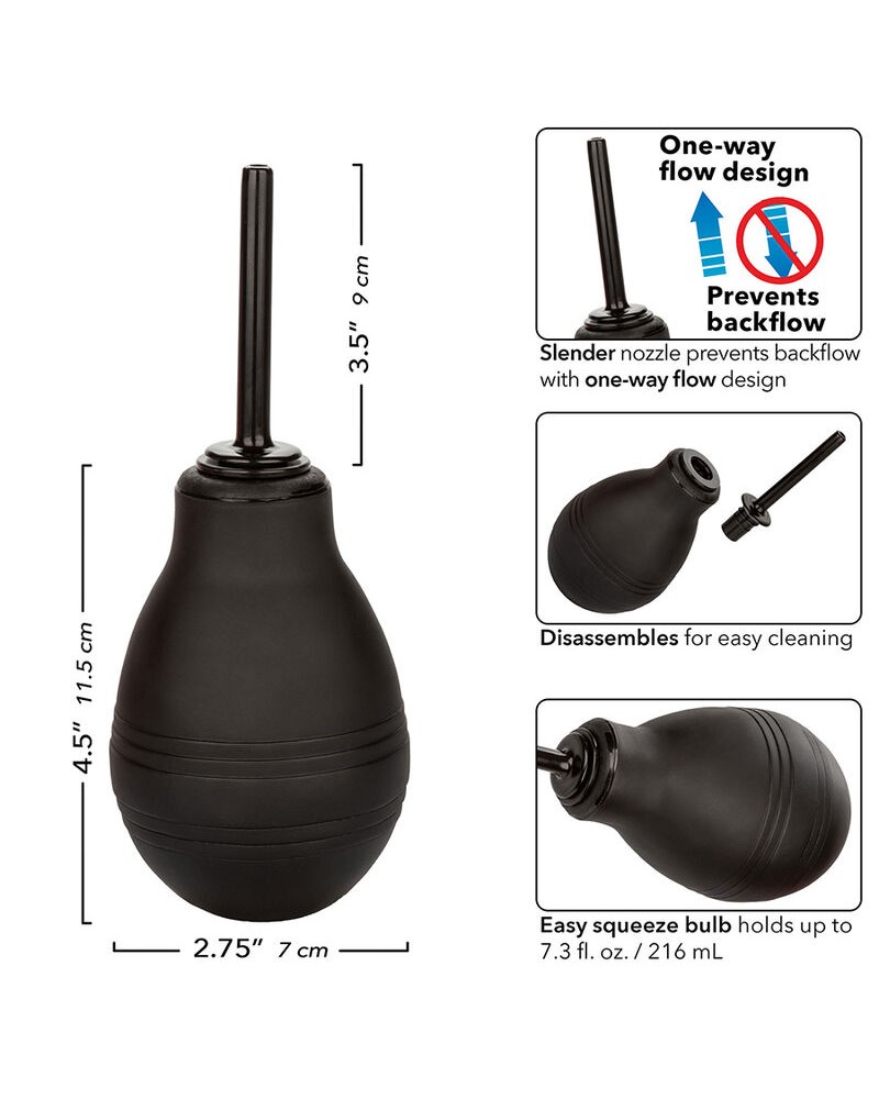 CALEXOTICS - ONE WAY DOCCIA ANALE NERA