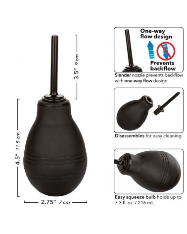 CALEXOTICS - ONE WAY DOCCIA ANALE NERA