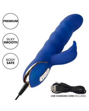 CALEXOTICS - JACK RABBIT VIBRATORE WAVE MOTION BLU
