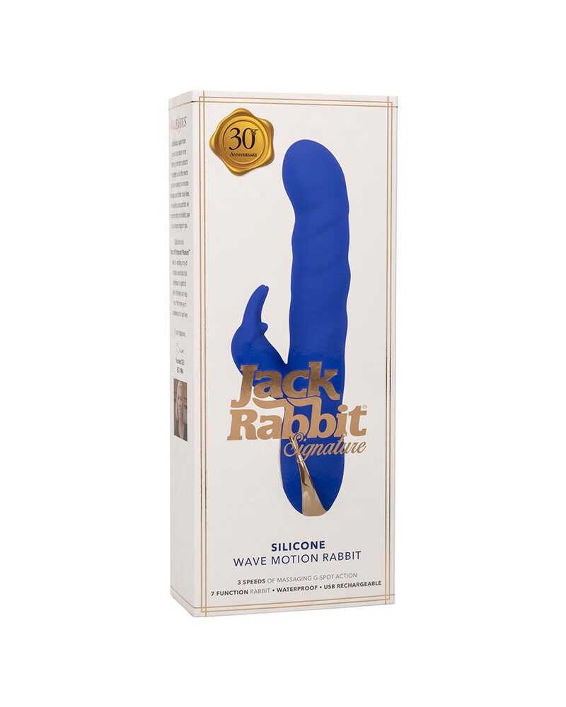 CALEXOTICS - JACK RABBIT VIBRATORE WAVE MOTION BLU