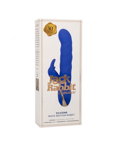CALEXOTICS - JACK RABBIT VIBRATORE WAVE MOTION BLU