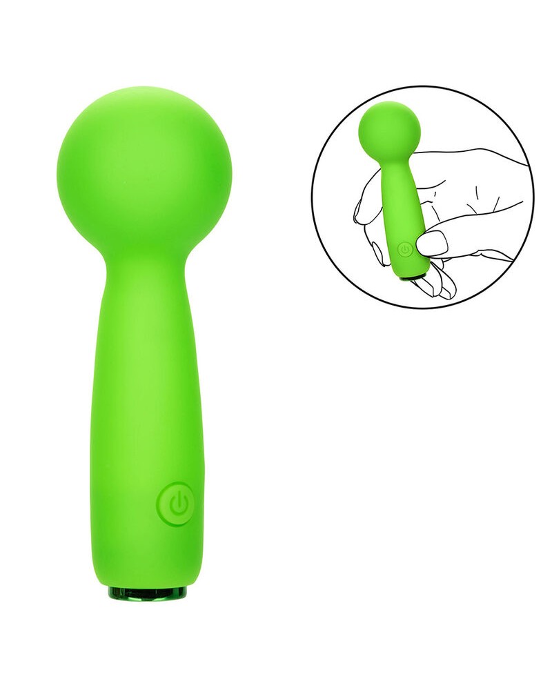 CALEXOTICS - NEON VIBES BUBBLY VIBE IL MINI MASSAGGIATORE 10 VIBRAZIONI VERDE
