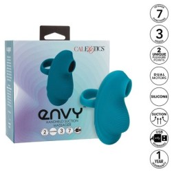 CALEXOTICS - ENVY MASSAGGIATORE PALLA ROTANTE PORTATILE 7 VIBRAZIONI BLU 2