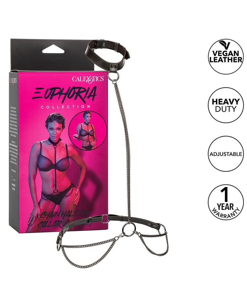 CALEXOTICS - EUPHORIA COLLARE A CATENA E GUINZAGLIO