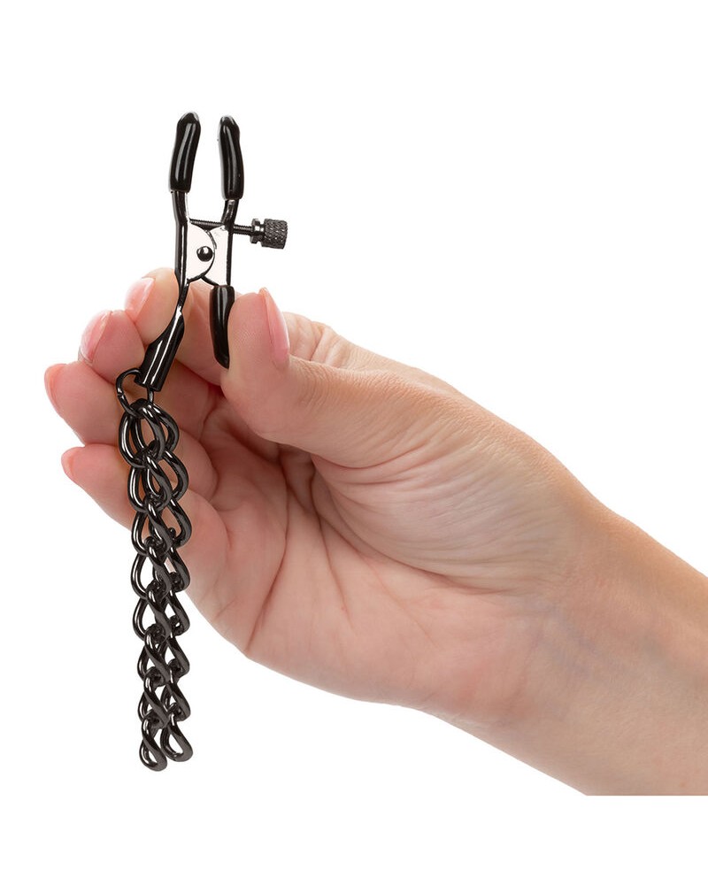 CALEXOTICS - EUPHORIA CATENA MORSETTI PER CAPEZZOLI 14,5 CM