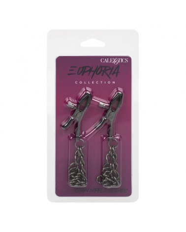 CALEXOTICS - EUPHORIA CATENA MORSETTI PER CAPEZZOLI 14,5 CM