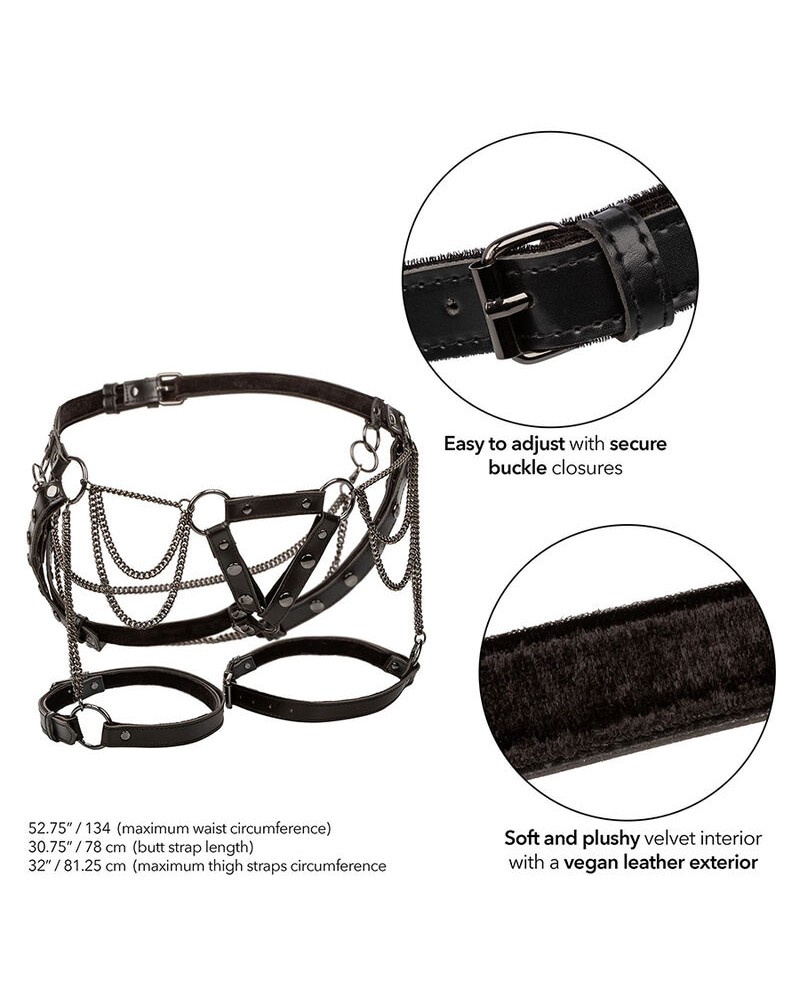 CALEXOTICS - EUPHORIA MULTICHAIN IMBRACATURA COSCIA PREMIUM TAGLIA PIÙ GRANDE