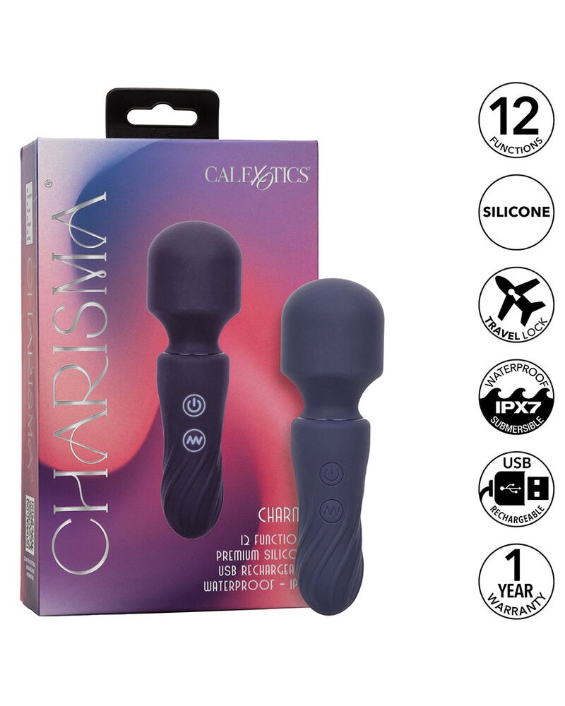 CALEXOTICS - CHARISMA CHARM MASSAGGIATORE 12 FUNZIONI VIOLA