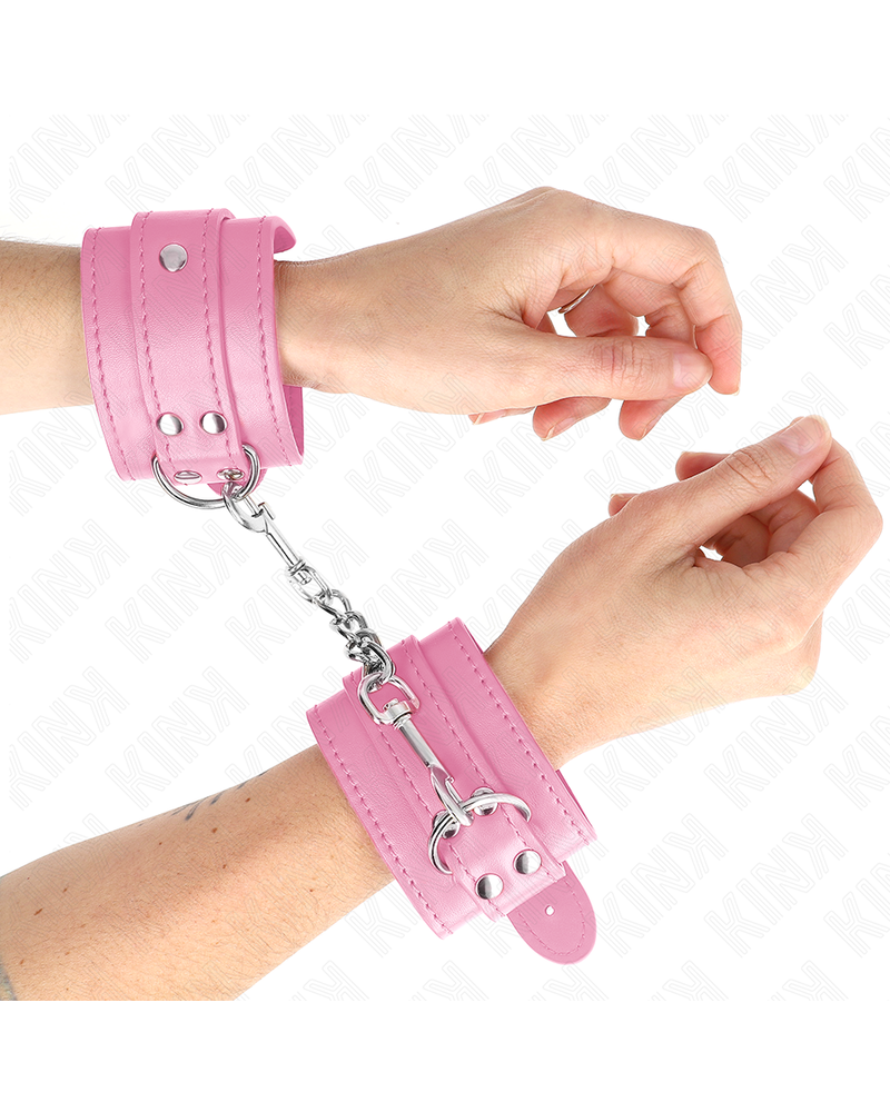 KINK - RESISTENZA DA POLSO SEMPLICE ROSA REGOLABILE 20-23 CM X 5,5 CM