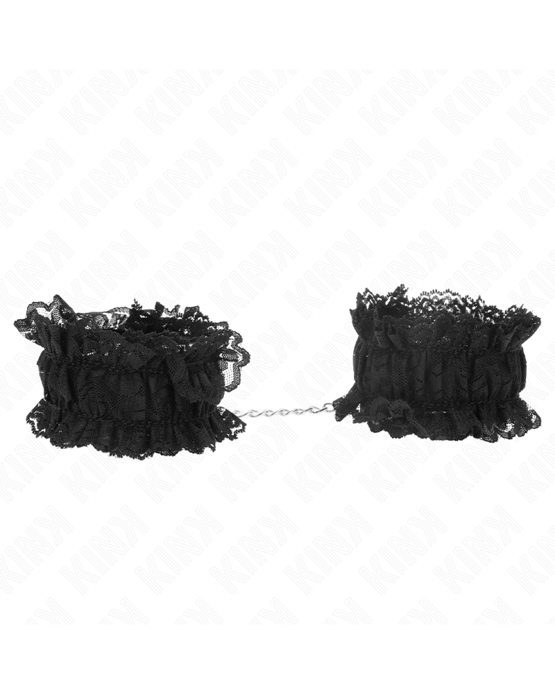 KINK - POLSO ELASTICO IN PIZZO NEGRO
