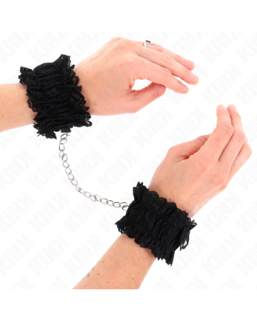 KINK - POLSO ELASTICO IN PIZZO NEGRO 2